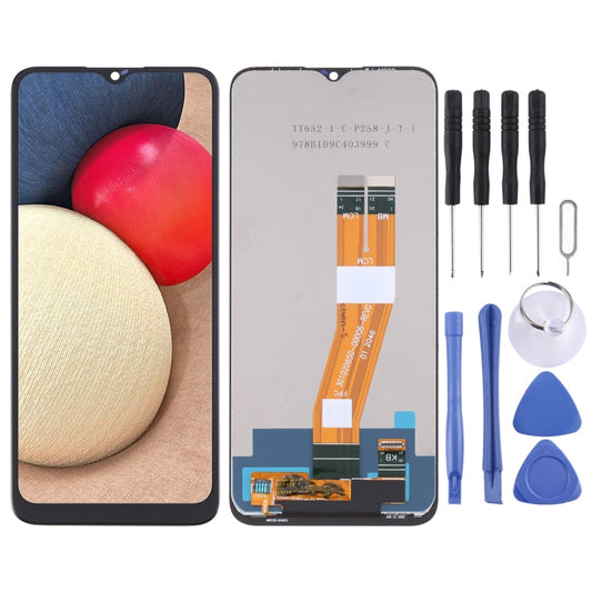 LCD Screen and Digitizer Full Assembly for Samsung Galaxy A02s A025G US Edition