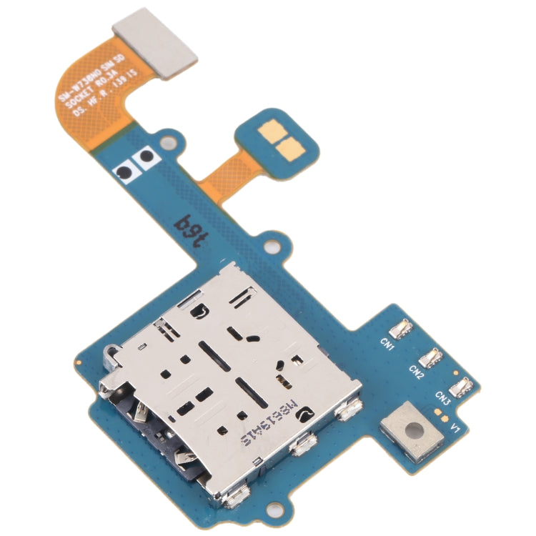 For Samsung Galaxy Book2 SM-W738 Original SIM Card Holder Socket with Flex Cable