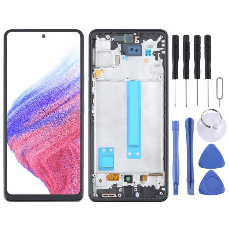 incell LCD Screen For Samsung Galaxy A53 5G SM-A536 Digitizer Full Assembly with Frame,Not Supporting Fingerprint Identification My Store