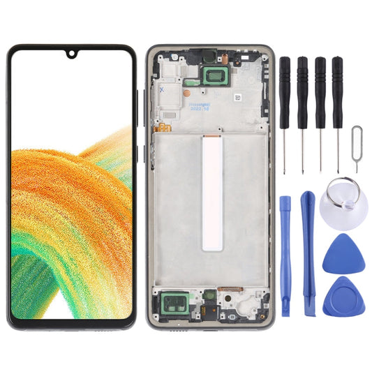 incell LCD Screen For Samsung Galaxy A33 5G SM-A336 Digitizer Full Assembly with Frame,Not Supporting Fingerprint Identification My Store