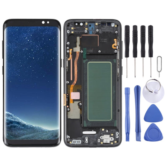 5.7 inch OLED LCD Screen For Samsung Galaxy S8 SM-G950 Digitizer Full Assembly with Frame My Store