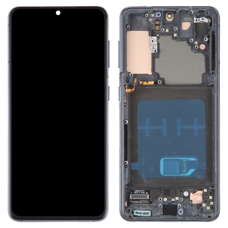 6.2 inch OLED Material LCD Screen for Samsung Galaxy S21 5G SM-G991B Digitizer Full Assembly With Frame