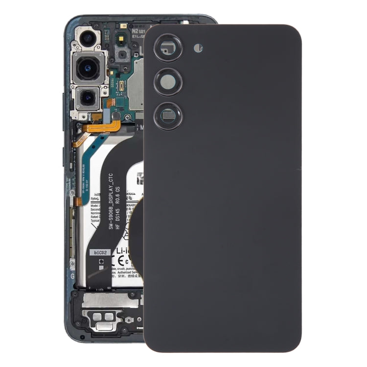 For Samsung Galaxy S23+ SM-S916B OEM Glass Battery Back Cover with Camera Lens Cover My Store