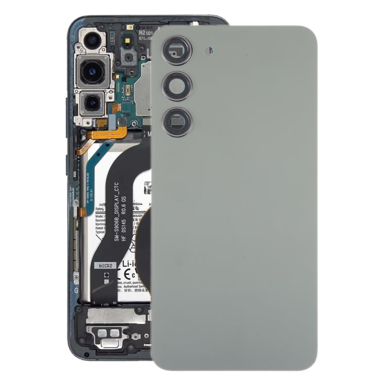 For Samsung Galaxy S23+ SM-S916B OEM Glass Battery Back Cover with Camera Lens Cover My Store