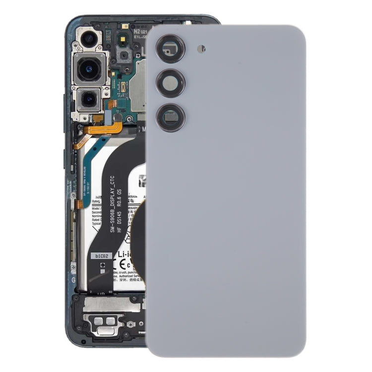 For Samsung Galaxy S23+ SM-S916B OEM Glass Battery Back Cover with Camera Lens Cover My Store