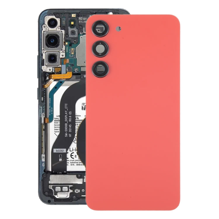 For Samsung Galaxy S23+ SM-S916B OEM Glass Battery Back Cover with Camera Lens Cover My Store