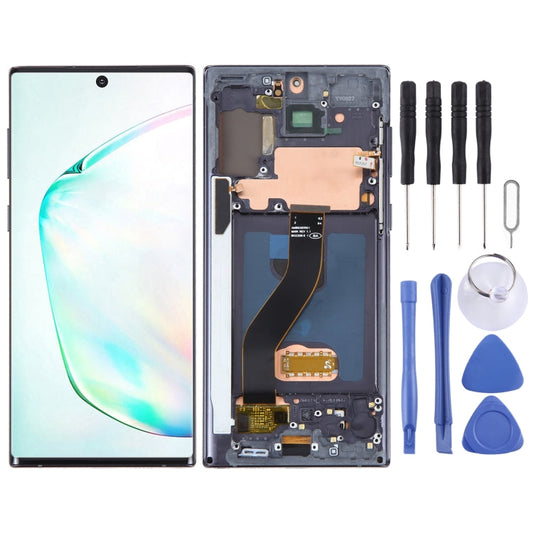 6.67 inch OLED LCD Screen For Samsung Galaxy Note10 SM-N970F Digitizer Full Assembly With Frame