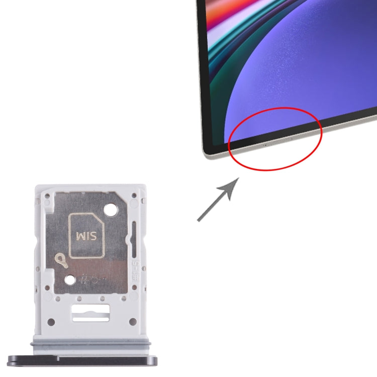 SIM + Micro SD Card Tray for Samsung Galaxy Tab S9+