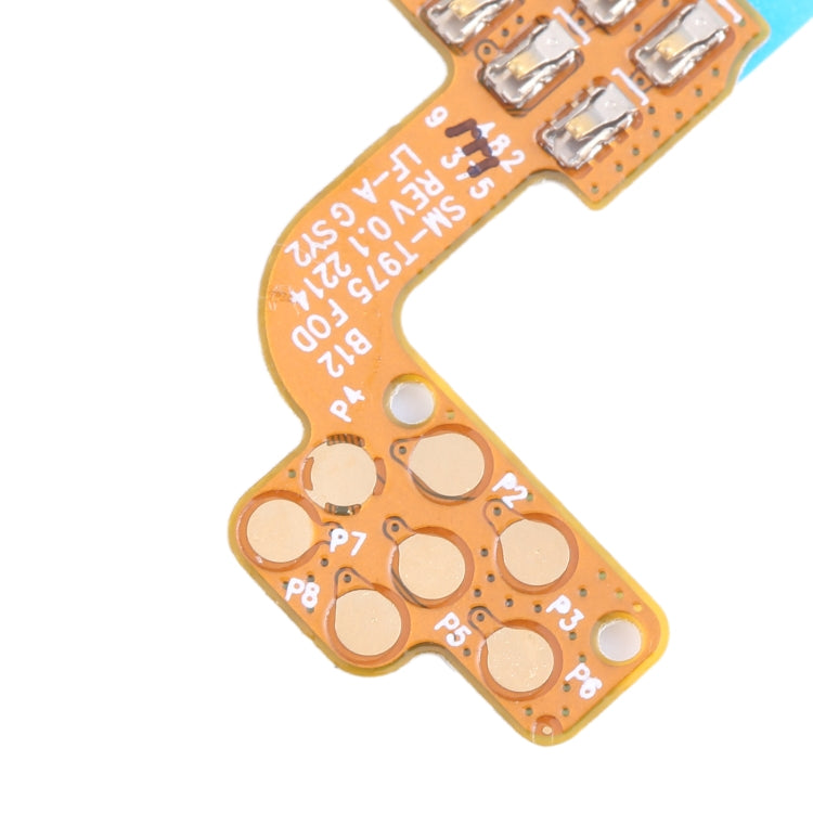 For Samsung Galaxy Tab S7+ SM-T976 Original Fingerprint Contact Flex Cable