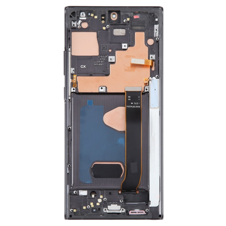 For Samsung Galaxy Note20 Ultra 5G SM-N986B 6.67 inch OLED LCD Screen Digitizer Full Assembly with Frame