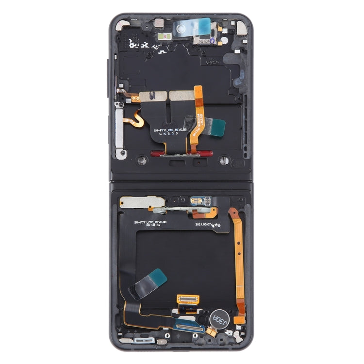 For Samsung Galaxy Z Flip3 SM-F711 Original LCD Screen Digitizer Full Assembly with Frame