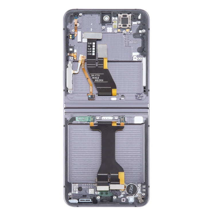 For Samsung Galaxy Z Flip5 SM-F731 Original LCD Screen Digitizer Full Assembly with Frame