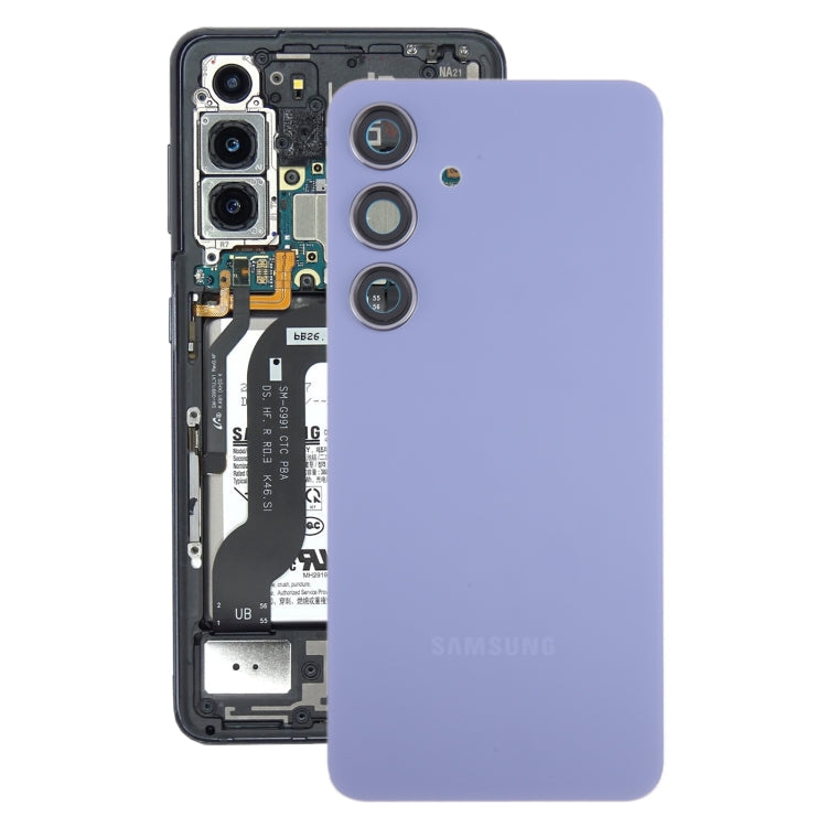 For Samsung Galaxy S24 SM-S921B OEM Battery Back Cover with Camera Lens Cover