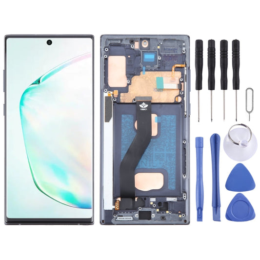 For Samsung Galaxy Note10+ SM-N975F TFT Material LCD Screen Digitizer Full Assembly with Frame, Not Supporting Fingerprint Identification My Store