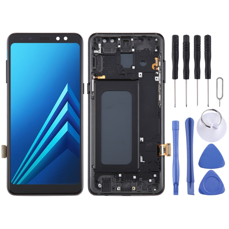 For Samsung Galaxy A8 2018 / A5 2018 SM-A530 Original LCD Screen Digitizer Full Assembly with Frame My Store