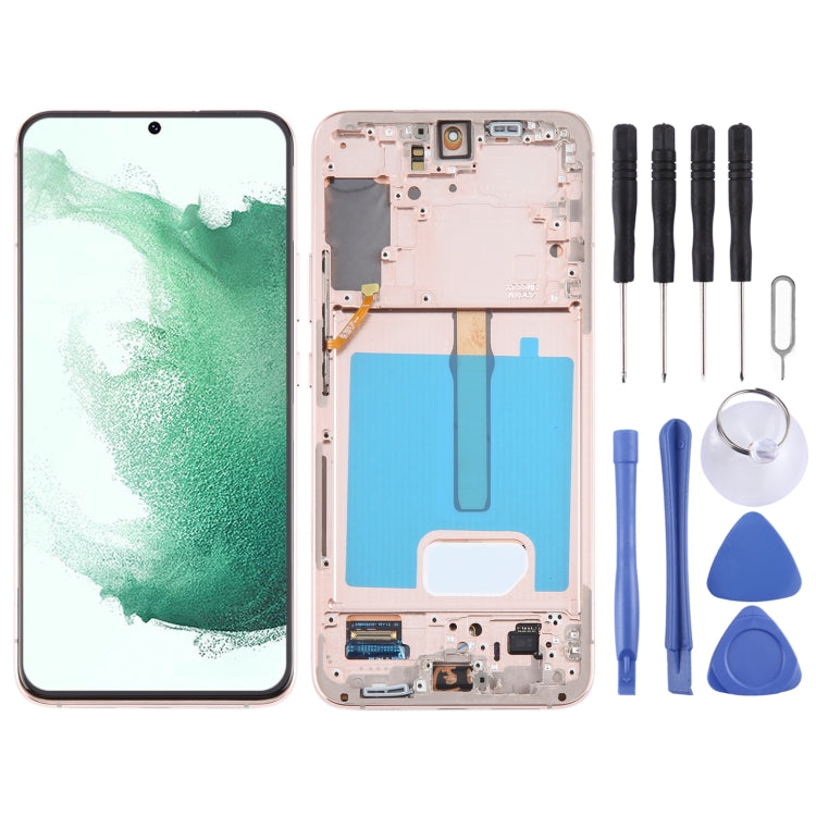 For Samsung Galaxy S22+ 5G SM-S906B Original LCD Screen Digitizer Full Assembly with Frame