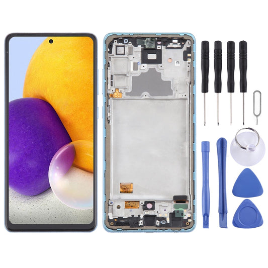 For Samsung Galaxy A72 4G SM-A725 6.43 inch Original LCD Screen Digitizer Full Assembly with Frame My Store