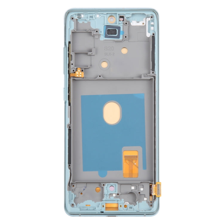 For Samsung Galaxy S20 FE SM-G780F 6.43 inch OLED LCD Screen Digitizer Full Assembly with Frame