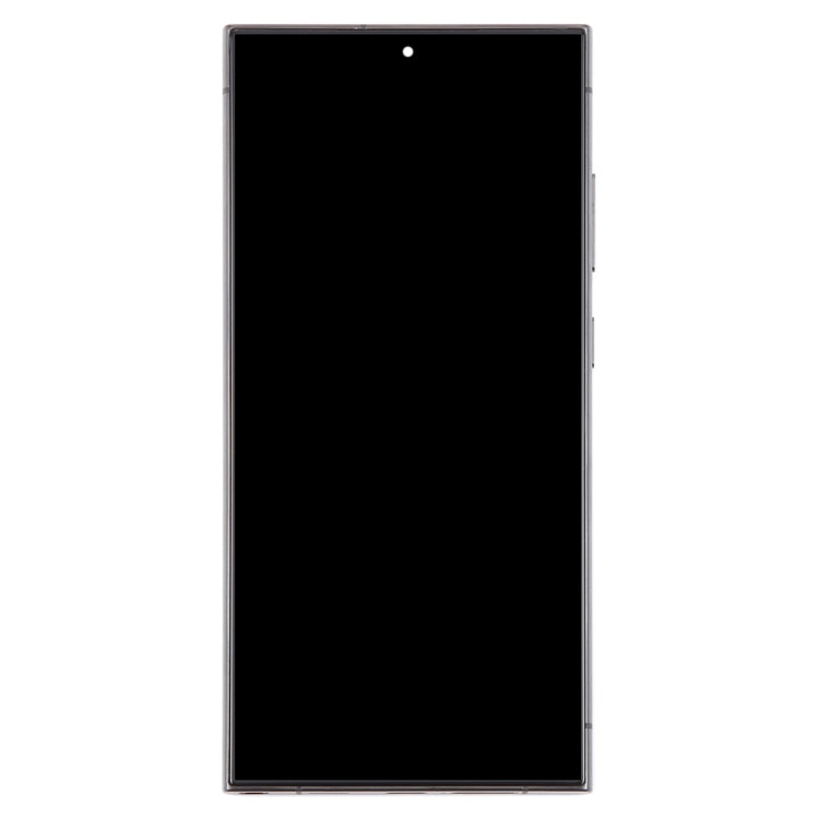 For Samsung Galaxy S24 Ultra SM-S928B 6.78 inch OLED LCD Screen Digitizer Full Assembly with Frame