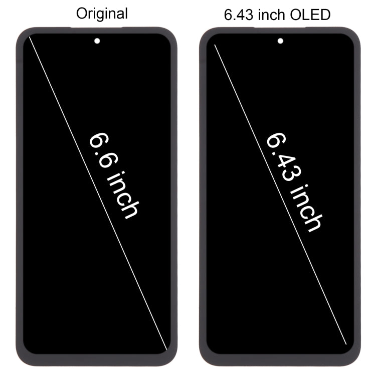 For Samsung Galaxy A55 SM-A556B 6.43 inch OLED LCD Screen Digitizer Full Assembly with Frame My Store