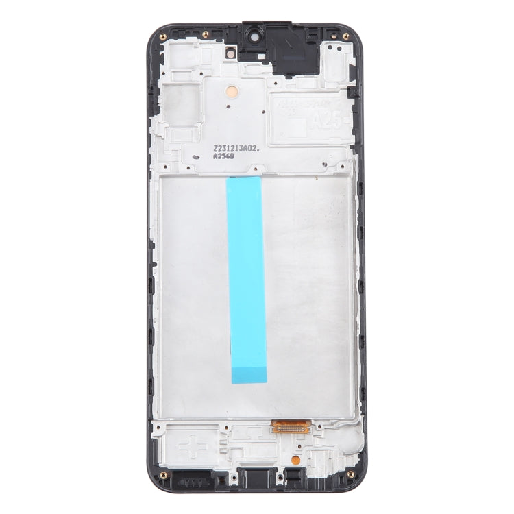 For Samsung Galaxy A25 SM-A256B 6.36 inch OLED LCD Screen Digitizer Full Assembly with Frame