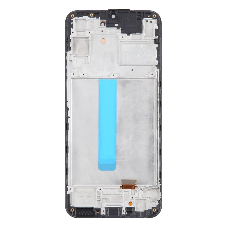 For Samsung Galaxy A25 SM-A256B 6.43 inch OLED LCD Screen Digitizer Full Assembly with Frame