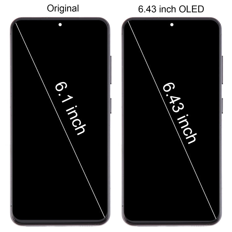 For Samsung Galaxy S23 SM-S911B 6.43 inch US Version OLED LCD Screen Digitizer Full Assembly with Frame