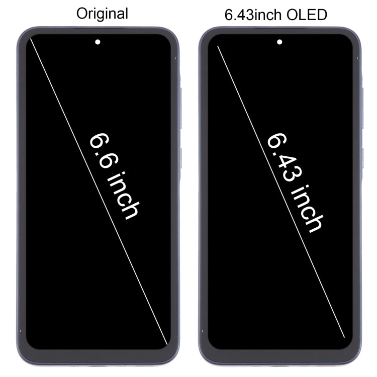 For Samsung Galaxy A35 SM-A356B 6.43 inch OLED LCD Screen with Digitizer Full Assembly