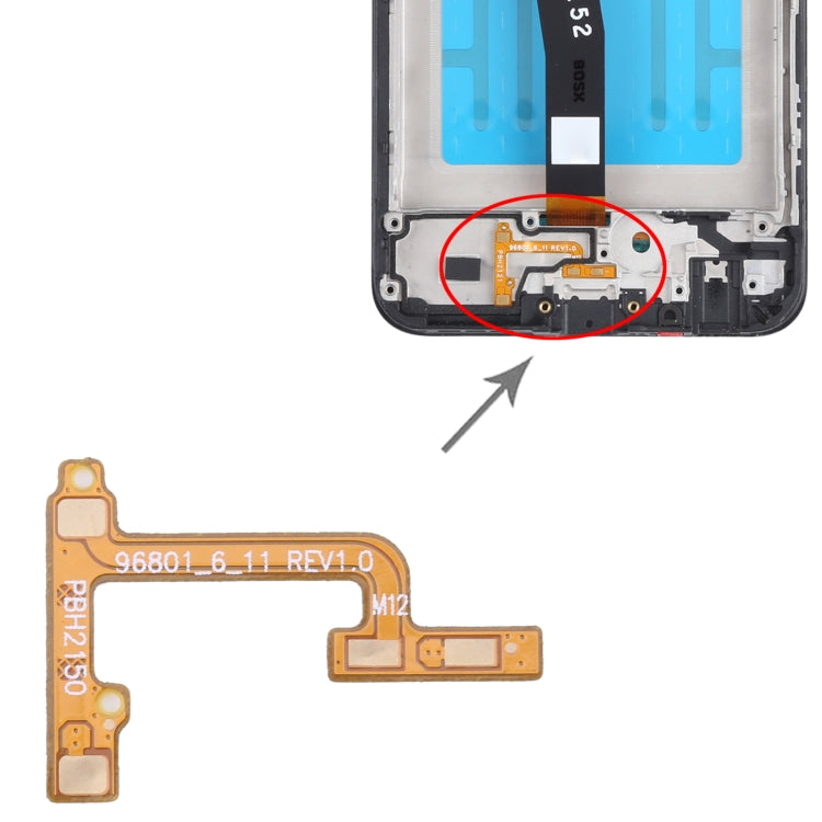 For Samsung Galaxy A22 5G SM-A226B Original LoudSpeaker Flex Cable My Store