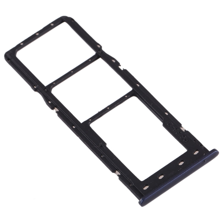 For Galaxy A10 SIM Card Tray + SIM Card Tray + Micro SD Card Tray