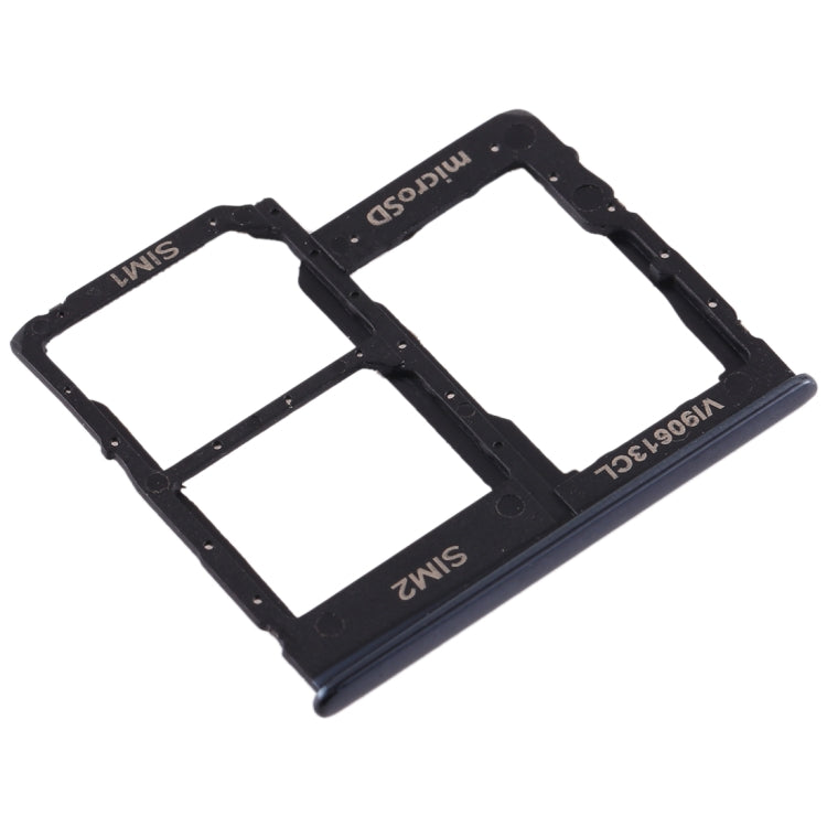 For Galaxy A40 SIM Card Tray + SIM Card Tray + Micro SD Card Tray