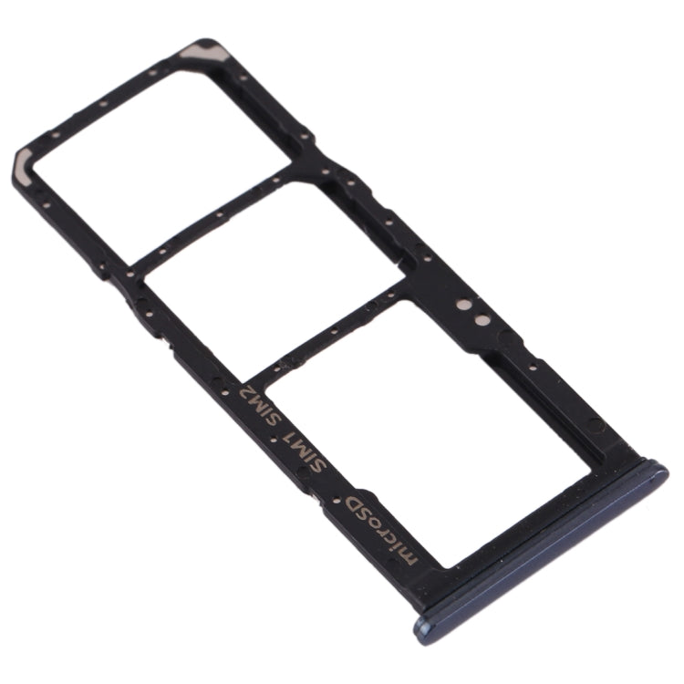 For Galaxy A70 SIM Card Tray + SIM Card Tray + Micro SD Card Tray