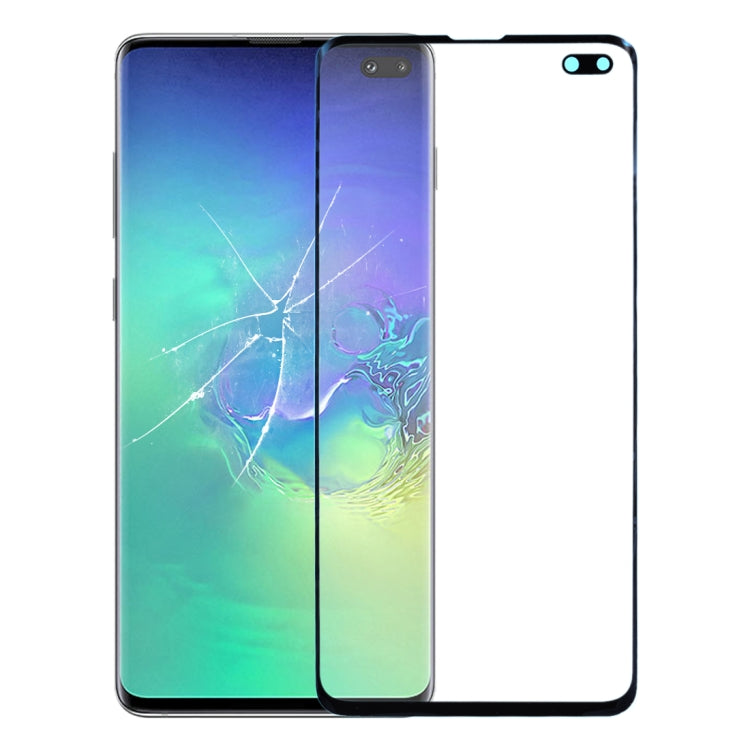 For Galaxy S10+ SM-G975F/DS, SM-G975U, SM-G975W Original Front Screen Outer Glass Lens