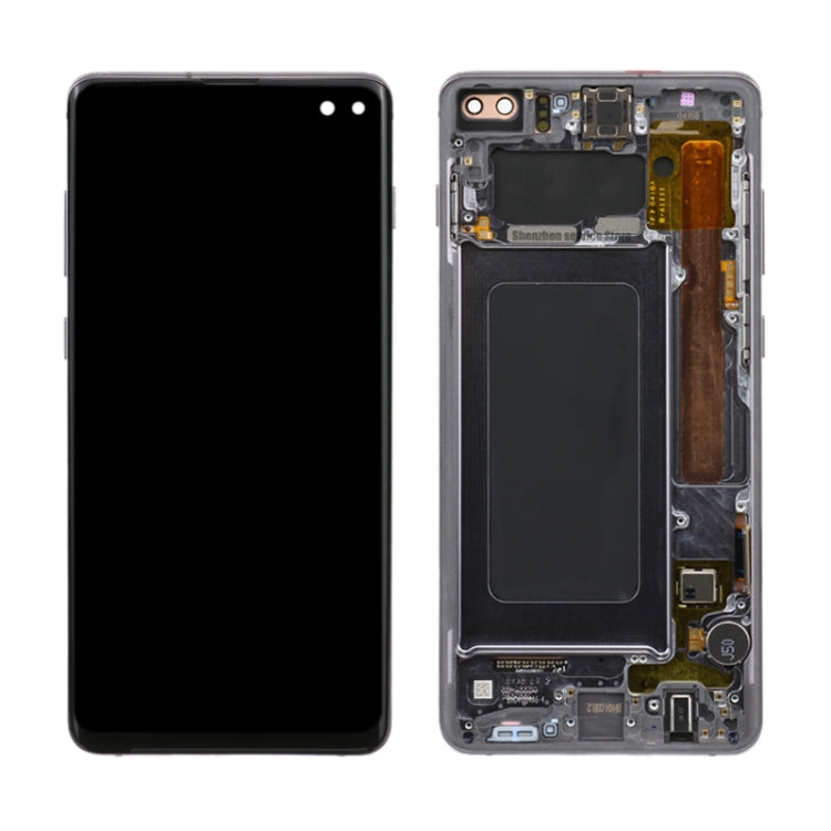 LCD Screen and Digitizer Full Assembly with Frame for Samsung Galaxy S10+