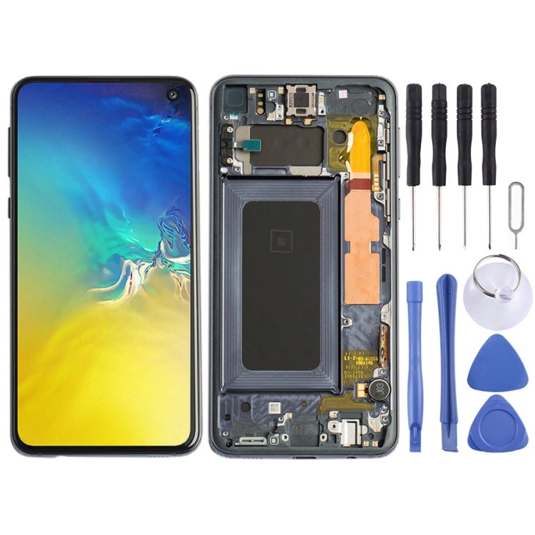 LCD Screen and Digitizer Full Assembly with Frame for Galaxy S10e My Store