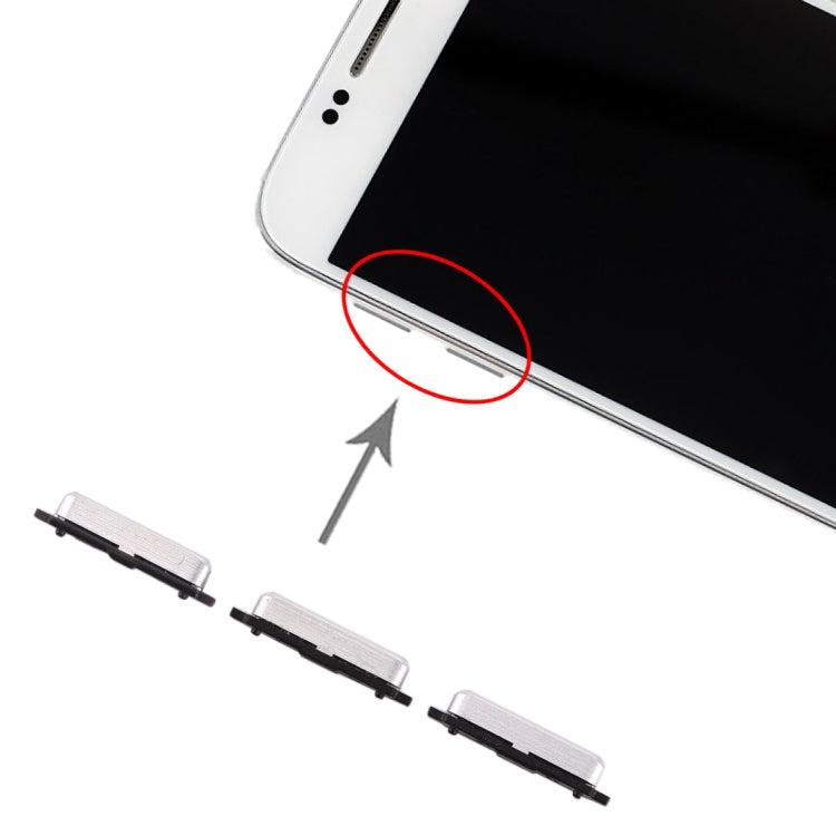 For Galaxy S6 10 Set Side Keys