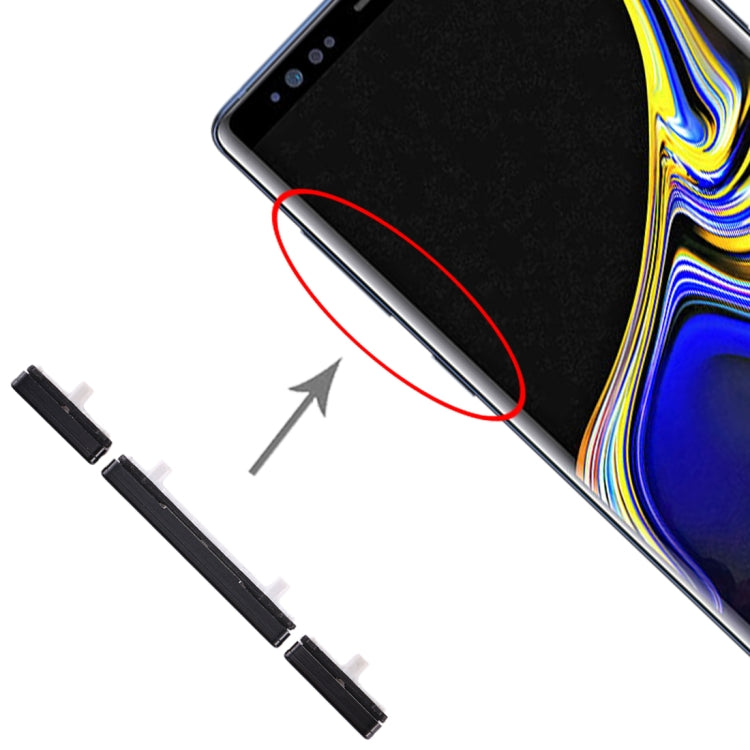 For Galaxy Note 9 10 Set Side Keys