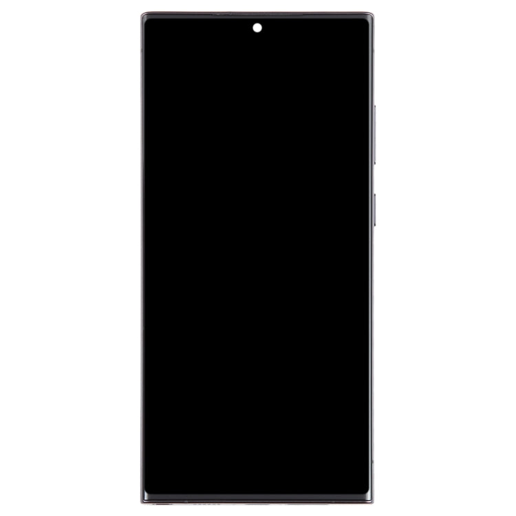 For Samsung Galaxy S23 Ultra SM-S918U EU Edition Original LCD Screen Digitizer Full Assembly with Frame