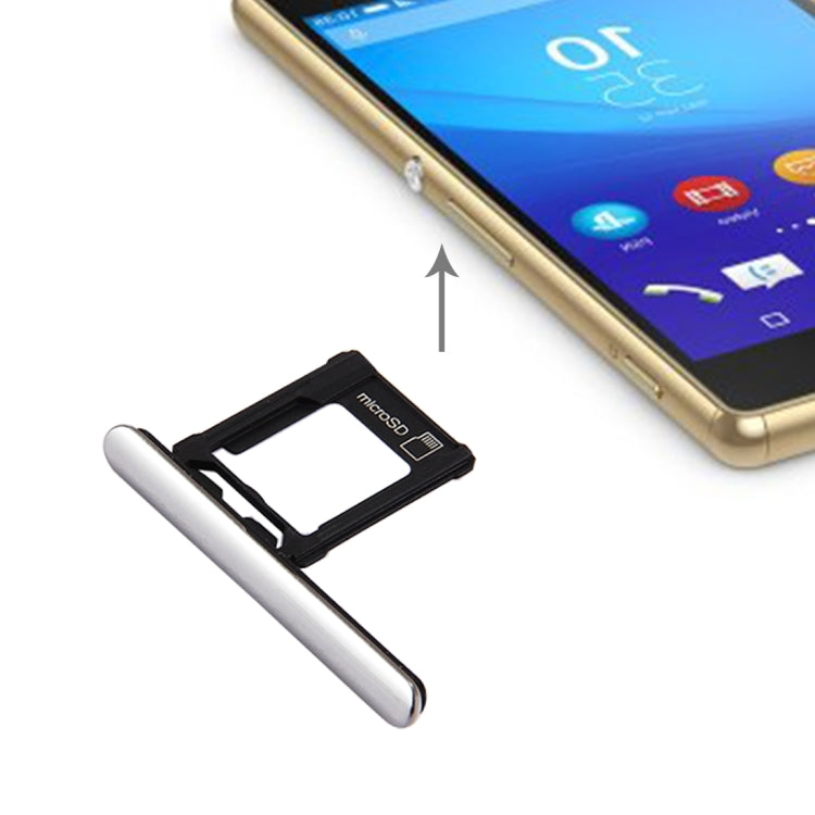 Micro SD Card Tray + Card Slot Port Dust Plug for Sony Xperia XZ Premium (Single SIM Version) My Store