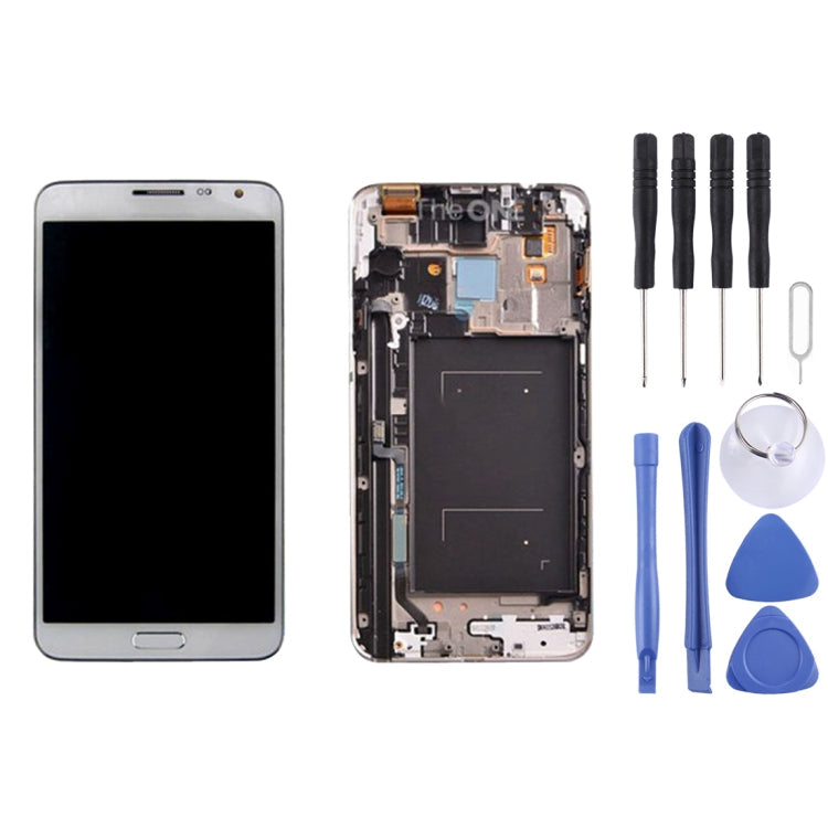 Original LCD Display + Touch Panel with Frame for Galaxy Note 3 Neo / N7505