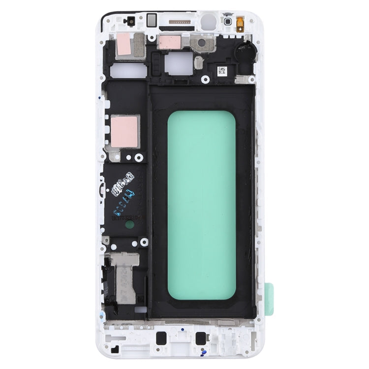 For Galaxy C5 Pro Front Housing LCD Frame Bezel