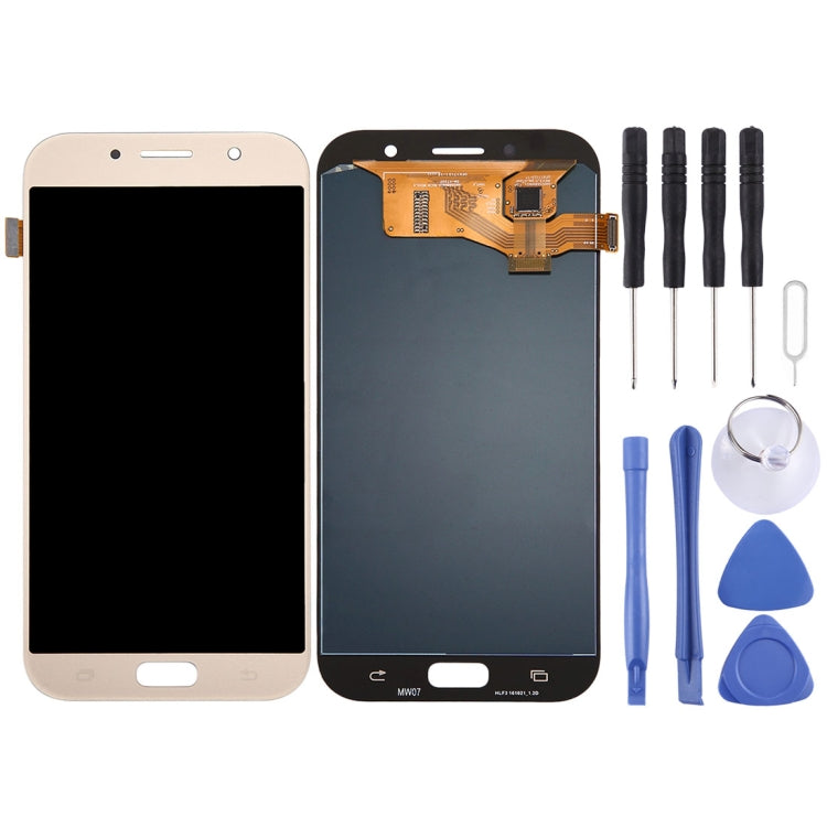 Original LCD Screen and Digitizer Full Assembly for Galaxy A7 (2017), A720F, A720F/DS