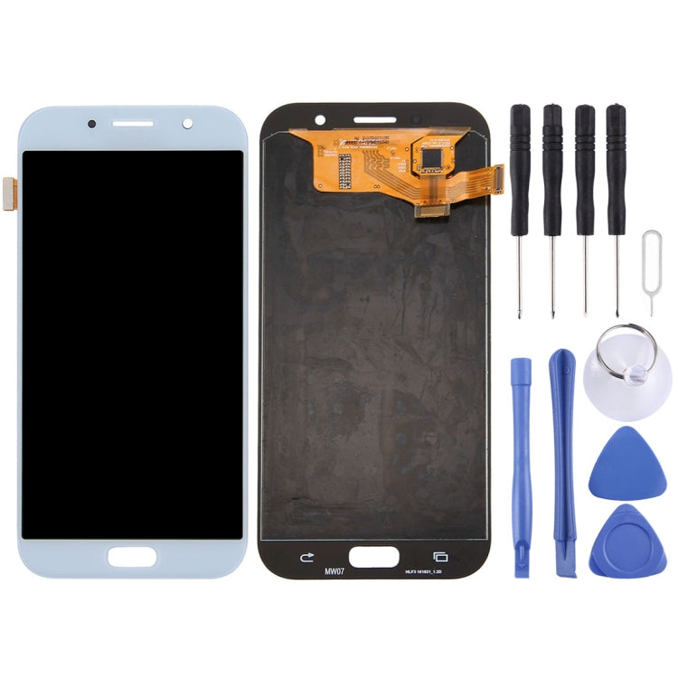 Original LCD Screen and Digitizer Full Assembly for Galaxy A7 (2017), A720F, A720F/DS