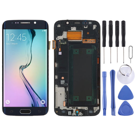 Original LCD Screen and Digitizer Full Assembly with Frame For Samsung Galaxy S6 Edge SM-G925F My Store