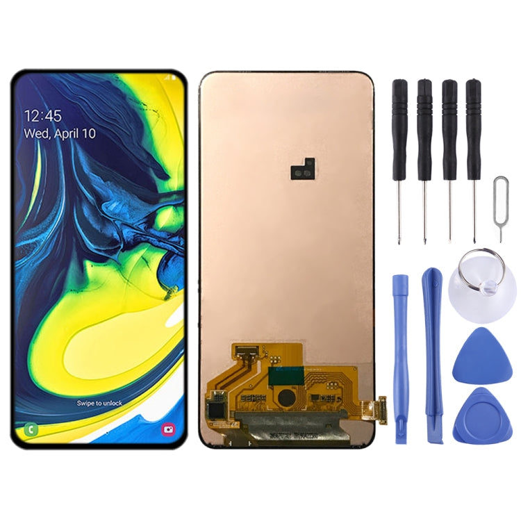 Original LCD Screen and Digitizer Full Assembly For Samsung Galaxy A80 My Store