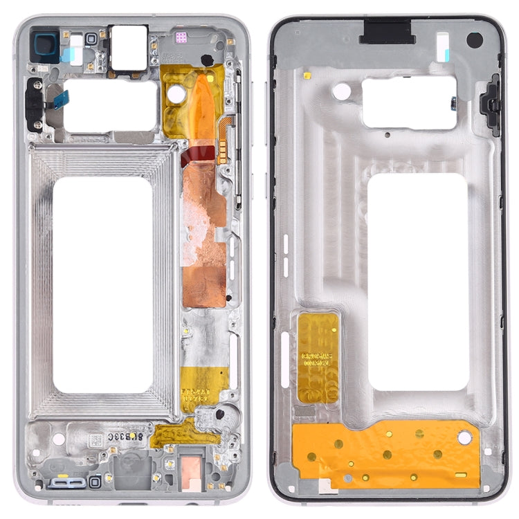 For Samsung Galaxy S10e SM-G970F/DS, SM-G970U, SM-G970W  Middle Frame Bezel Plate with Side Keys