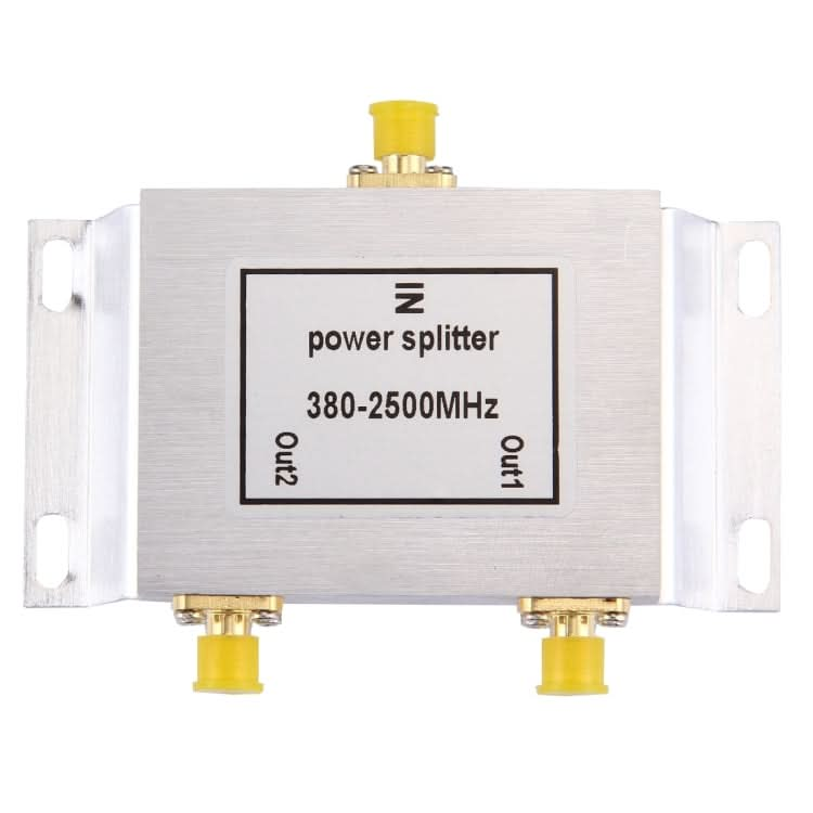 380-2500MHz SMA Female Adapter 2-Way Power Splitter Reluova