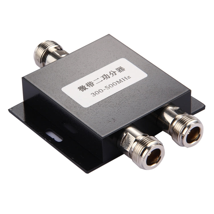 300-500MHz N Female Adapter 2-Way Power Splitter Reluova