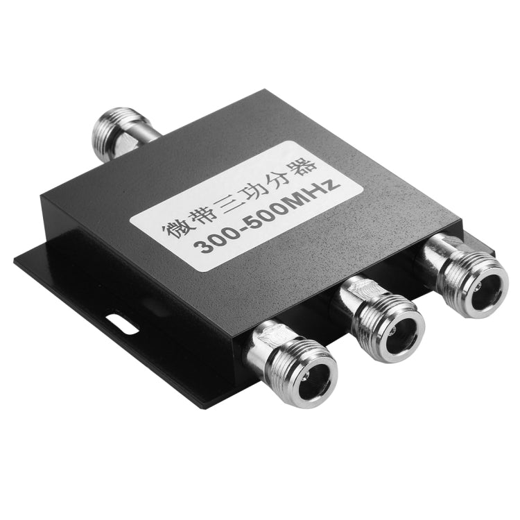 300-500MHz N Female Adapter 3-Way Micro-strip Power Splitter Reluova