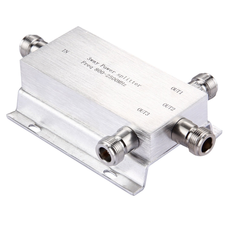 800-2500MHz N Female Adapter 3-Way Power Splitter